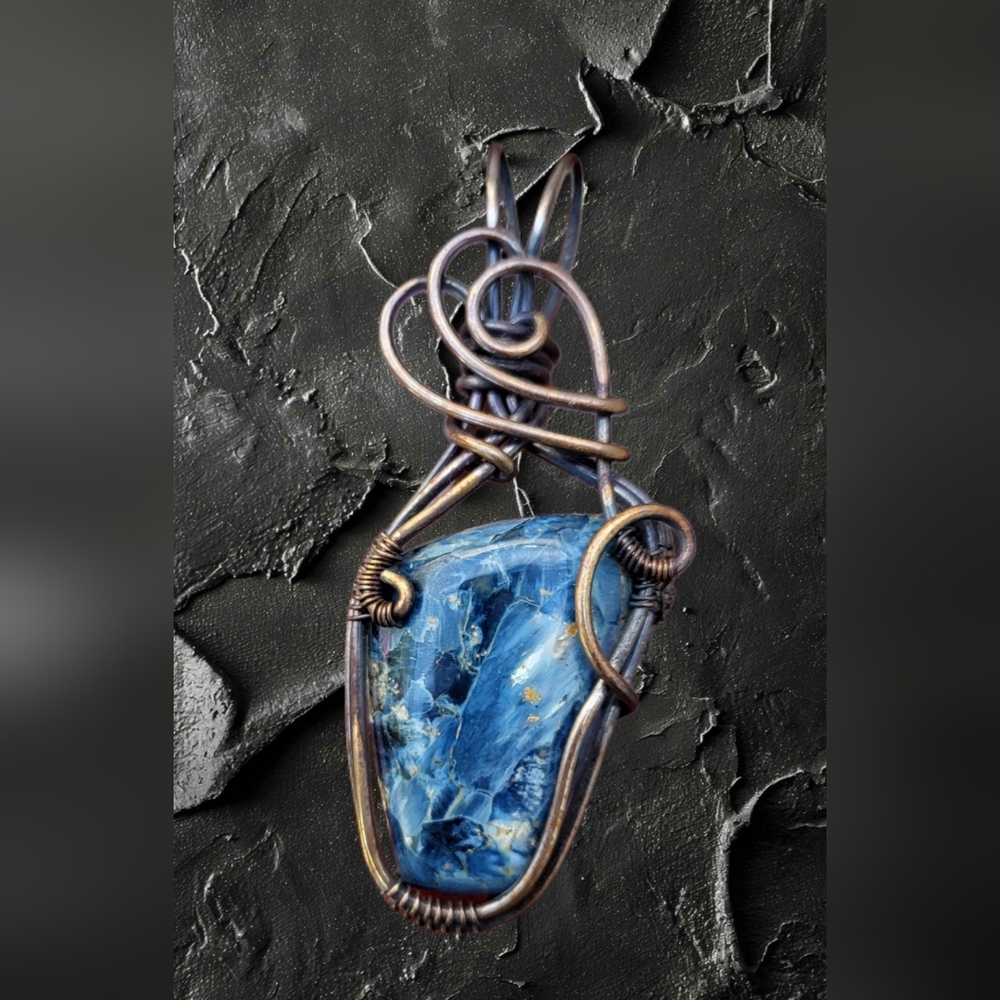 Handcrafted Pietersite Pendant